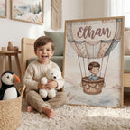 Balloon Adventure – Custom Poster - Tiny Lines