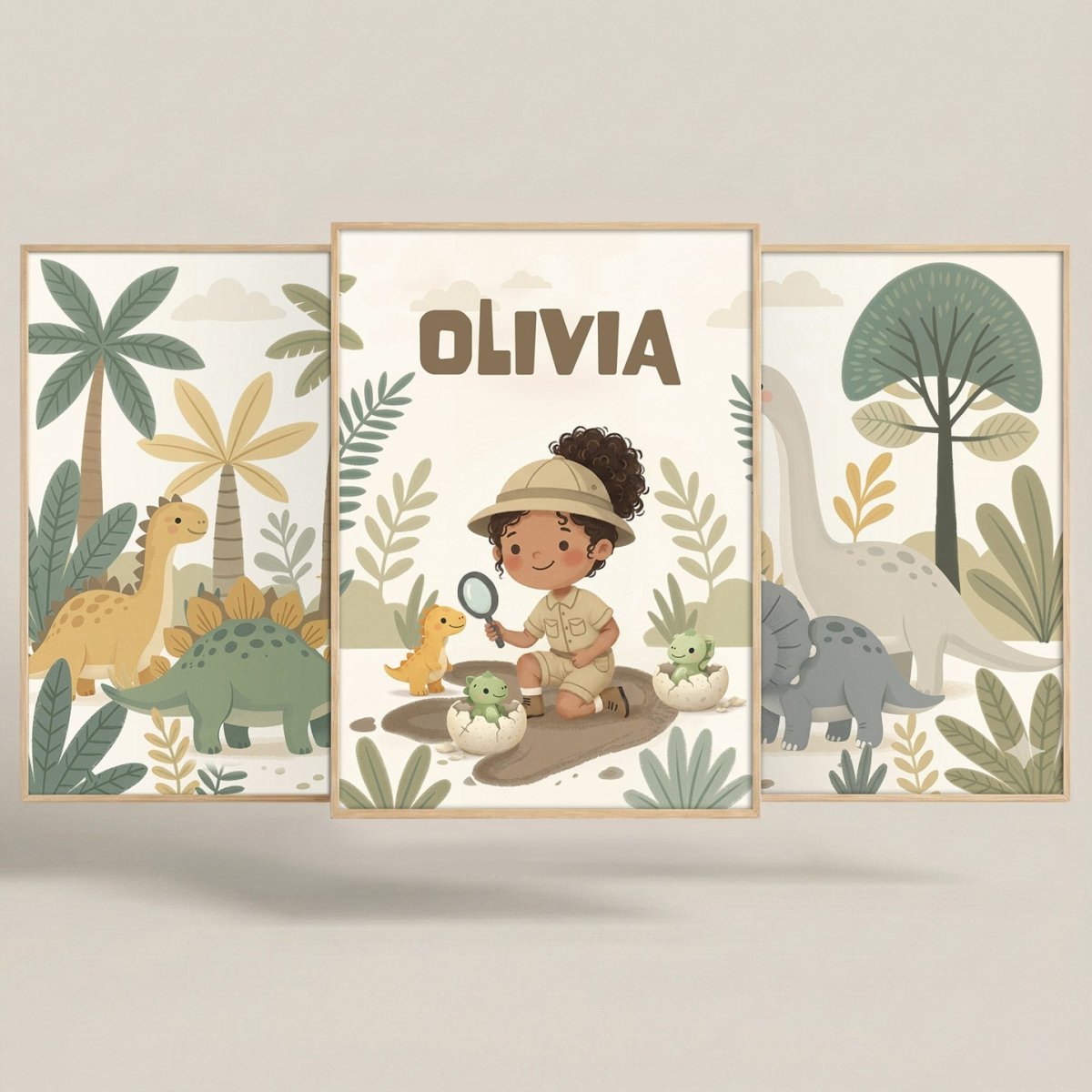 Dino Explorer – Custom Poster Set