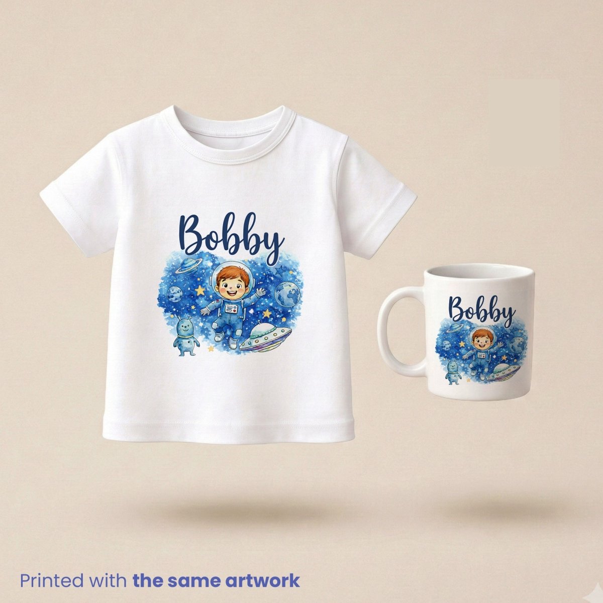 Space Adventure – Custom Poster Set - Tiny Lines