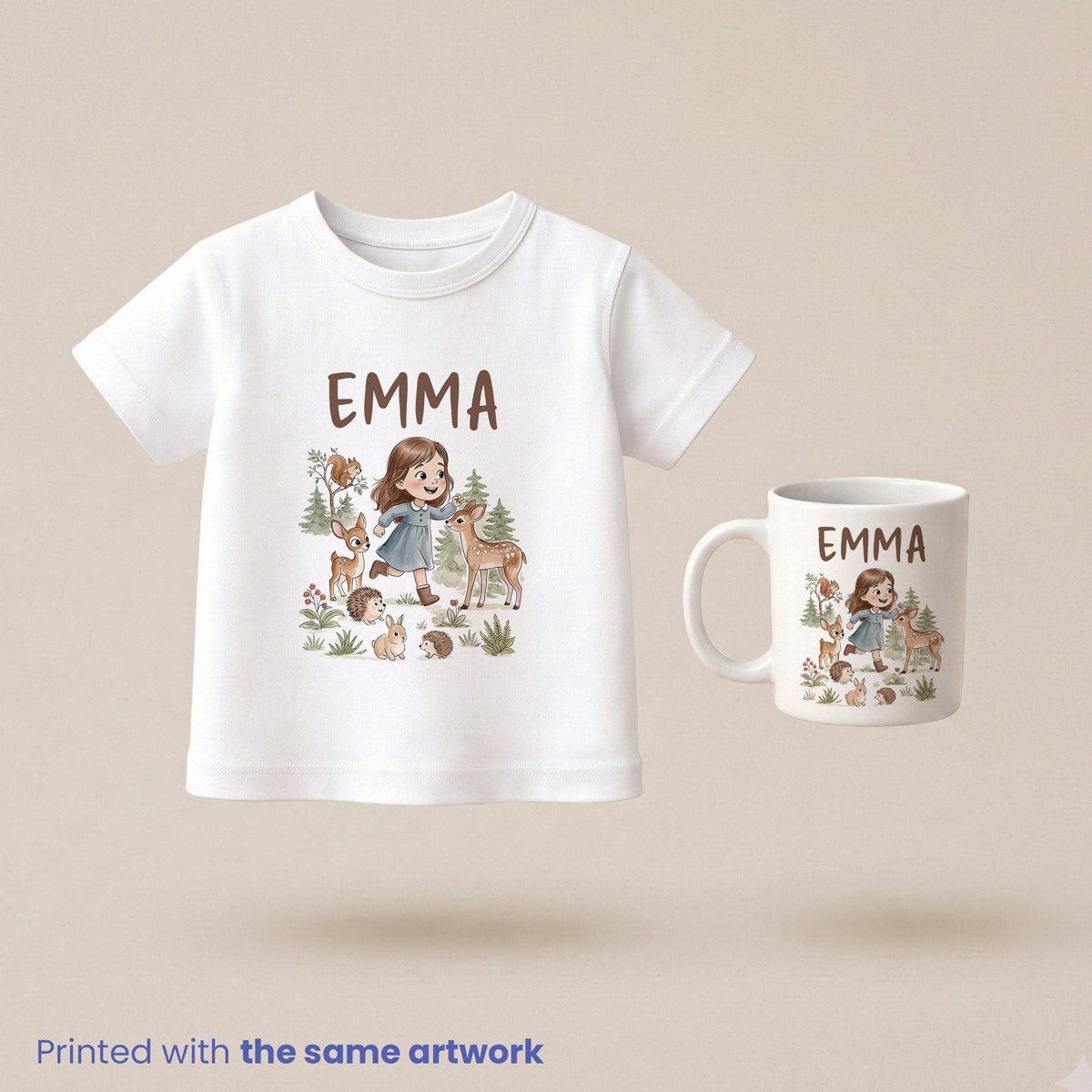 Little Woodland – Custom Poster Set