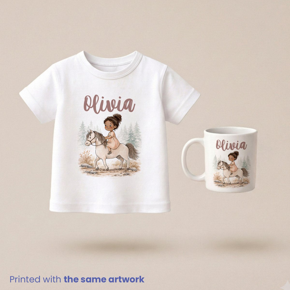 Magic Ponies – Custom Poster - Tiny Lines